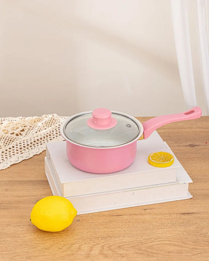 13pcs Durable Non Stick Cookware Set Maifanstone Multifunctional Soup Milk Pot Kitchen Utensil Frying Pan Household