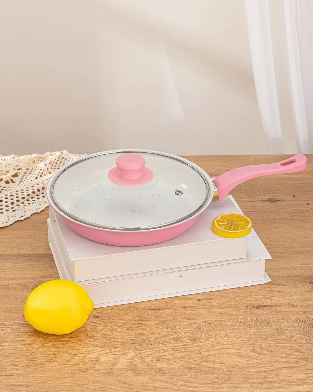 13pcs Durable Non Stick Cookware Set Maifanstone Multifunctional Soup Milk Pot Kitchen Utensil Frying Pan Household