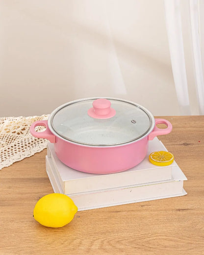 13pcs Durable Non Stick Cookware Set Maifanstone Multifunctional Soup Milk Pot Kitchen Utensil Frying Pan Household