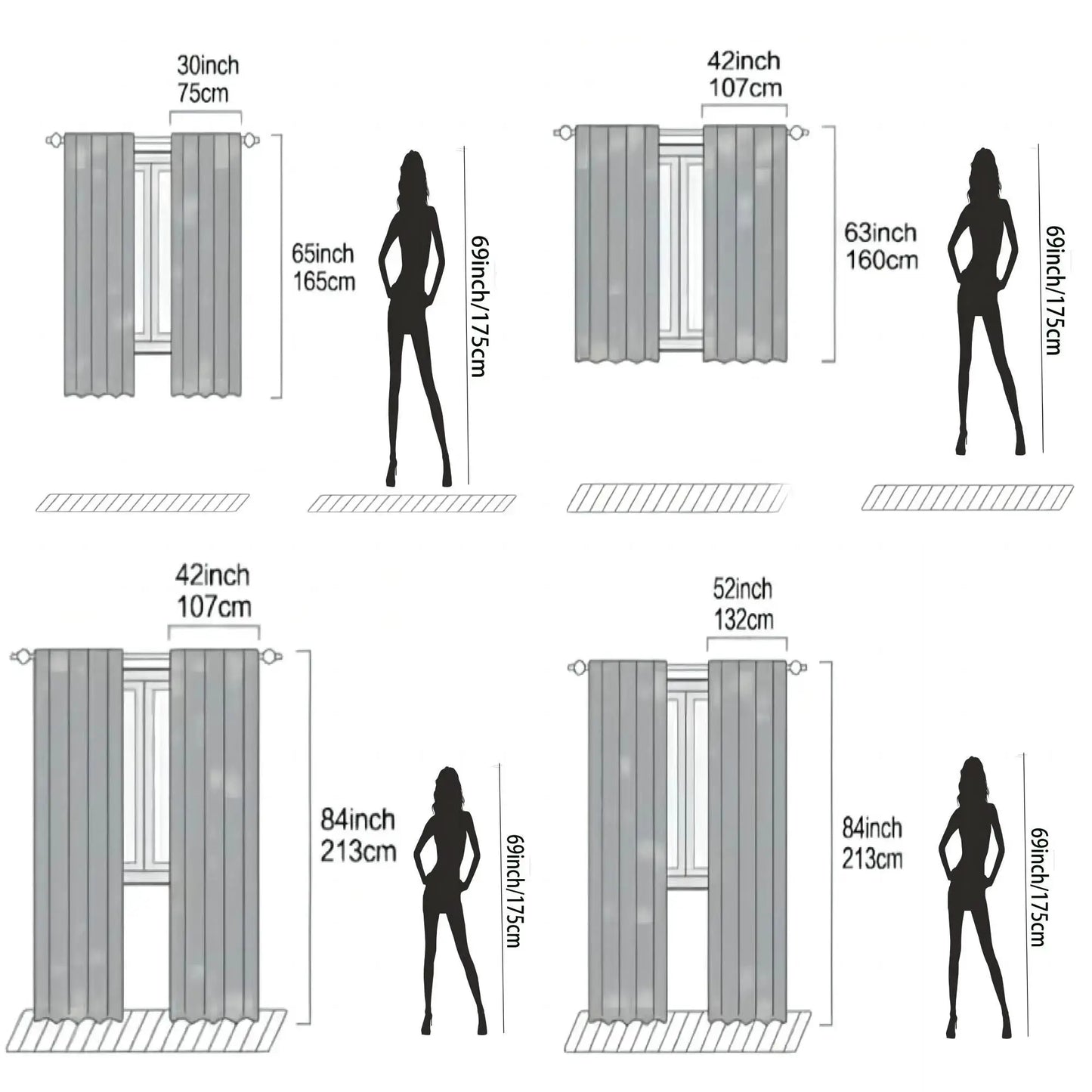 2pcs, geometric abstract three-dimensional curtains modern fashion curtains, suitable for living room bedroom home decoration