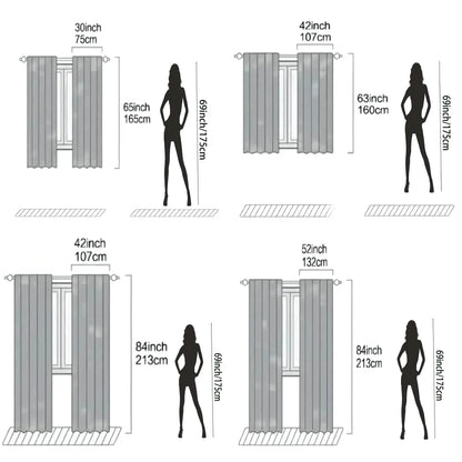 2pcs, geometric abstract three-dimensional curtains modern fashion curtains, suitable for living room bedroom home decoration