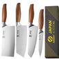 Professional Japanese Kitchen Knives Set Stainless Steel Fish Fillet Meat Cleaver Chef Knife Slicing Santoku Knife Cooking Tools